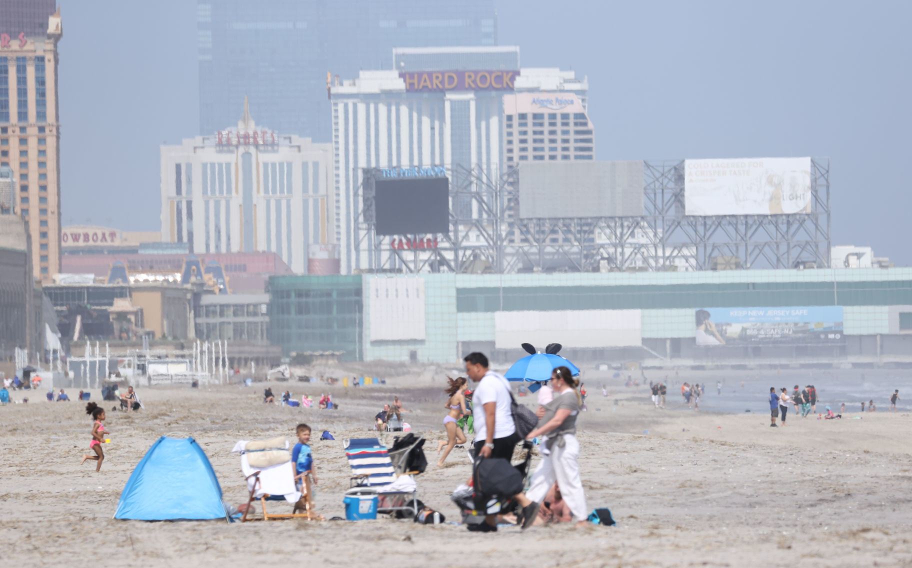 Atlantic City Boardwalk Beach